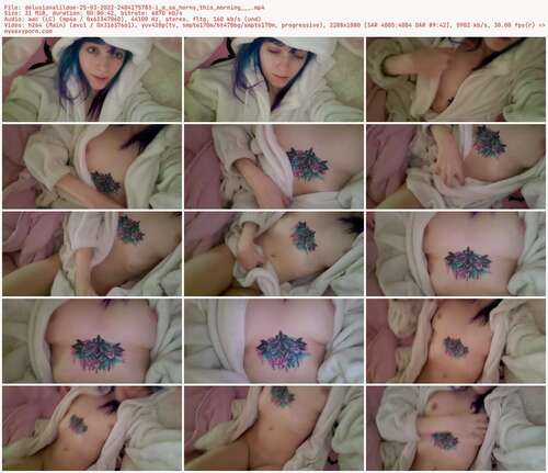 Delusionalildoe - 25 03 2022 2404175783 - I M So Horny This Morning 1080p - Preview