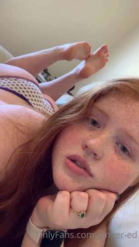 Ginger - Ed 29 01 2021 2020012343 - Dumps Lube All Over Self And Smells Like A Sugar Cookie Also I Threw A Random Video In Th 1920p - Cover