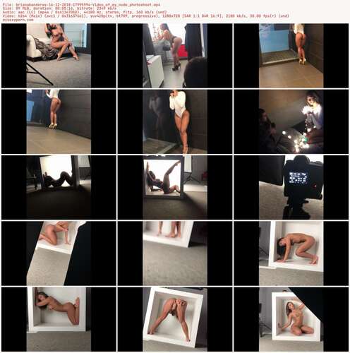 Brianabanderas - 16 12 2018 17995994 - Video Of My Nude Photoshoot 720p - Preview