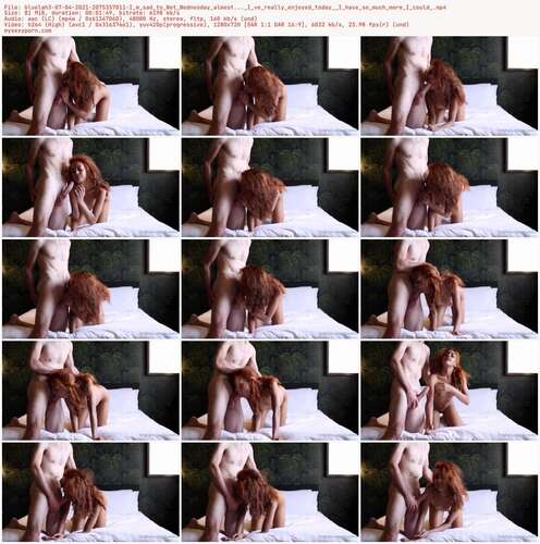 Bluelah3 - 07 04 2021 2075357011 - I M Sad To Wet Wednesday Almost... I Ve Really Enjoyed Today I Have So Much More I Could 720p - Preview