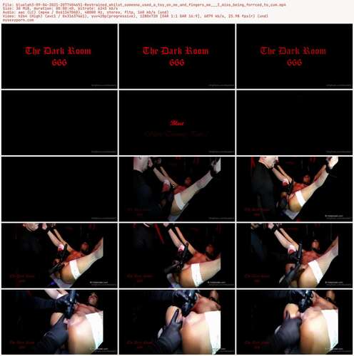 Bluelah3 - 09 04 2021 2077404651 - Restrained Whilst Someone Used A Toy On Me And Fingers Me I Miss Being Forrced To Cum 720p - Preview