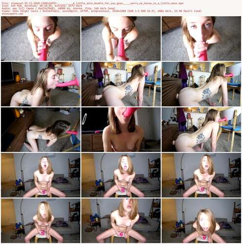 Itsmecat - 22 11 2020 1308126957 - A Little Solo Double For You Guys Sorry My House Is A Little Mess 1080p - Preview