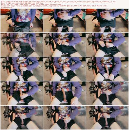 Catboiaoi - 23 06 2021 2144036317 - Cocky Eboy Strips Out Of His Jeans And Lets You See His Monster Cock Press Against His Underwear Th 720p - Preview