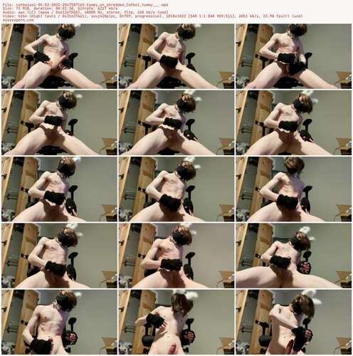 Catboiaoi - 05 03 2021 2047587165 - Cummy On Shredded Catboi Tummy 1022p - Preview