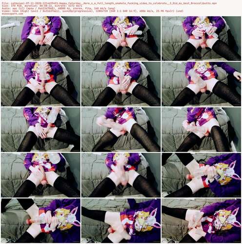 Catboiaoi - 07 11 2020 1214699493 - Happy Caturday Here S A Full Length Onahole Fucking Video To Celebrate 3 Did My Best Broccolibutts 720p - Preview
