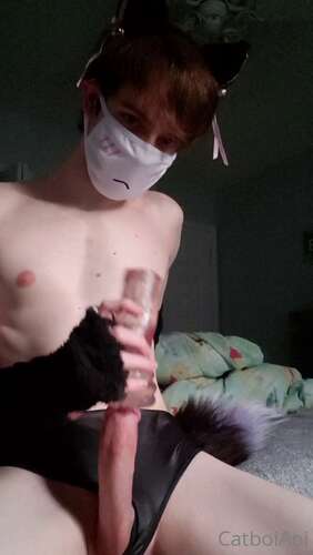 Catboiaoi – 19 05 2021 2113853487 – Tight Smol Cute Kitty With Abs And Tail Strokes Himself With Clear Onahole Until Cummies 3 Was Sup 1280p - Cover