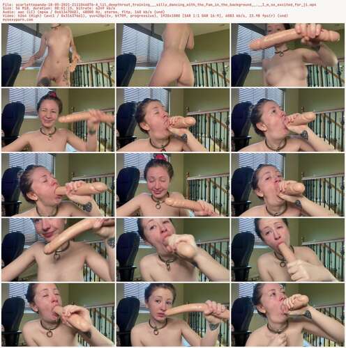 Scarlettepanda - 18 05 2021 2111044076 - A Lil Deepthroat Training Silly Dancing With The Fam In The Background. I M So Excited For Ji 1080p - Preview