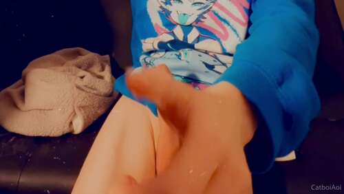 Catboiaoi – 07 03 2022 2385609235 – Hung Boi Taking Off His Condom And Stretching Out His Toy Until He Comes Wanted To Give An Upda 720p - Cover