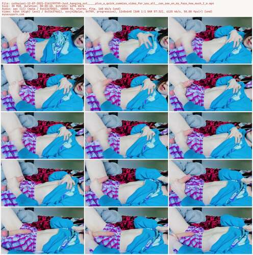 Catboiaoi - 12 07 2021 2161299799 - Just Hanging Out Plus A Quick Cummies Video For You All Can See On My Face How Much I M 640p - Preview