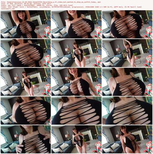 Thebrittanyxoxo - 23 05 2022 2464672724 - Recording A Tf Video But Wanted To Show My Outfit Today 1080p - Preview