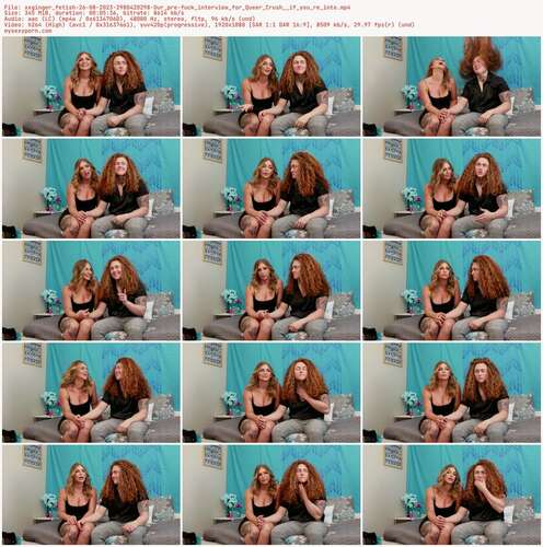 Xxginger Fetish - 26 08 2023 2980420298 - Our Pre Fuck Interview For Queer Crush If You Re Into 1080p - Preview