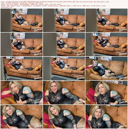 Cinnamonanarchy - 11 04 2021 2079769128 - Wife Cuckolds Husband Telling Him She Prefers Bbc Then He Cums All Over Her Face Part 1 720p - Preview