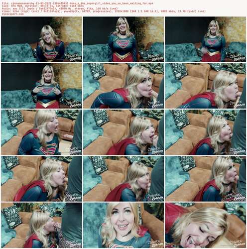 Cinnamonanarchy - 21 03 2022 2396435933 - Here S The Supergirl Video You Ve Been Waiting For 1080p - Preview