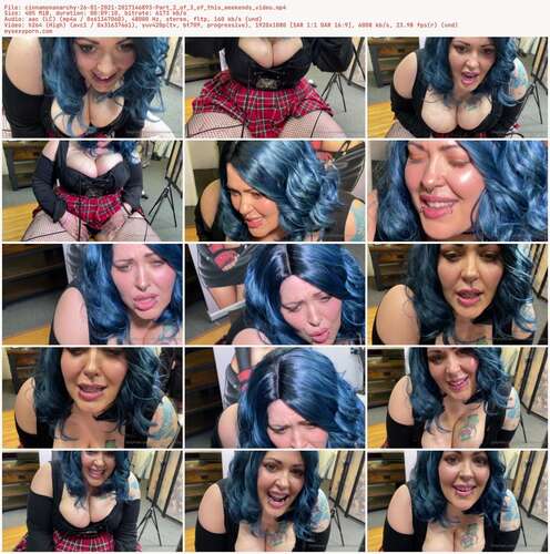 Cinnamonanarchy - 26 01 2021 2017146893 - Part 2 Of 3 Of This Weekends Video 1080p - Preview