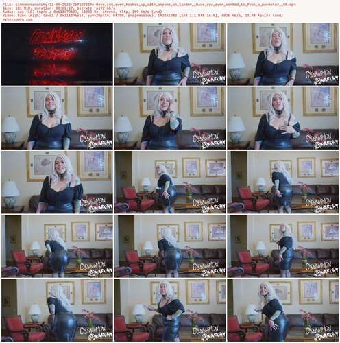 Cinnamonanarchy - 11 09 2022 2591032296 - Have You Ever Hooked Up With Anyone On Tinder Have You Ever Wanted To Fuck A Pornstar Kn 1080p - Preview