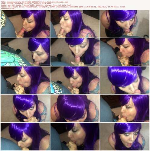 Cinnamonanarchy - 28 07 2020 607050742 - Got A Load In Both Eyes. 1080p - Preview