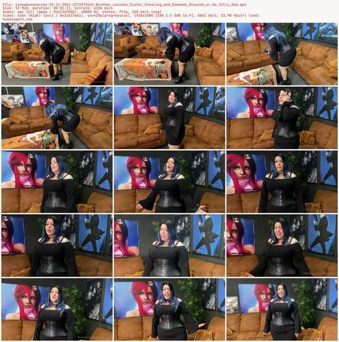 Cinnamonanarchy - 15 11 2021 2274973241 - Brother Catches Sister Stealing And Demands Blowjob Or He Tells Dad 1080p - Preview