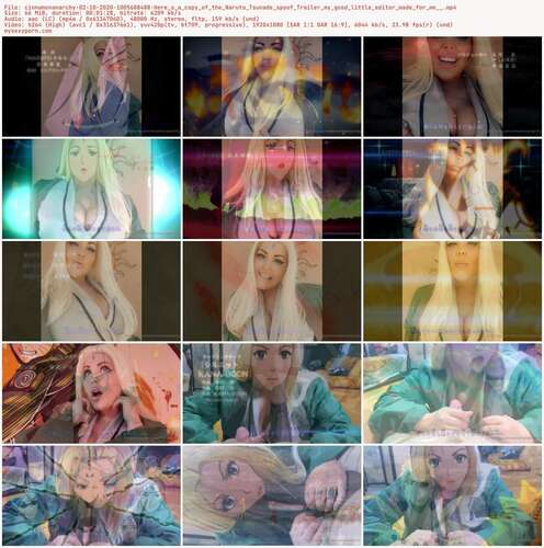 Cinnamonanarchy - 02 10 2020 1005608488 - Here S A Copy Of The Naruto Tsunade Spoof Trailer My Good Little Editor Made For Me 1080p - Preview