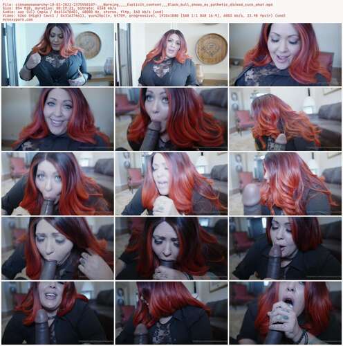 Cinnamonanarchy - 10 03 2022 2375550107 - Warning Explicit Content Black Bull Shows My Pathetic Dicked Cuck What 1080p - Preview