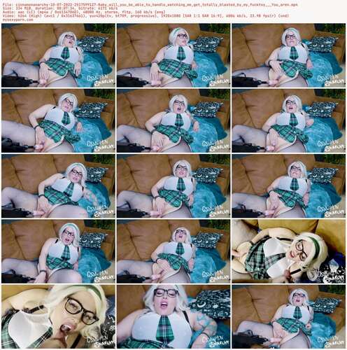 Cinnamonanarchy - 10 07 2022 2517599127 - Baby Will You Be Able To Handle Watching Me Get Totally Blasted By My Fucktoy You Aren 1080p - Preview