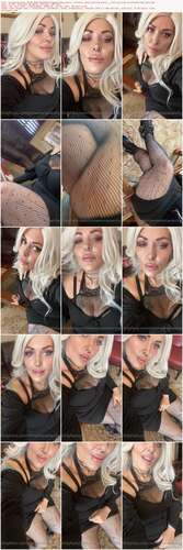 Cinnamonanarchy - 18 09 2022 2604316445 - Spiked High Heels Fishnets Hairy Pierced Pussy Will You Fuck Me Dressed Like This 1364p - Preview