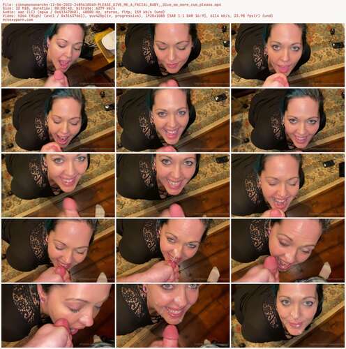 Cinnamonanarchy - 12 06 2022 2485610040 - Please Give Me A Facial Baby Give Me More Cum Please 1080p - Preview