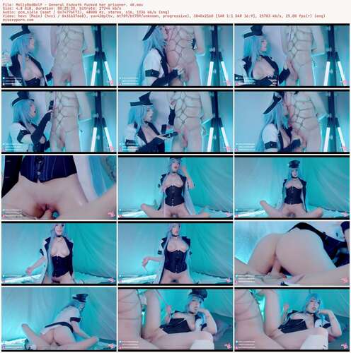 MollyRedWolf - General Esdeath fucked her prisoner 2160p - Preview