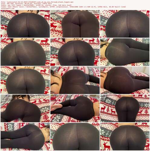 Lustcrystal - 24 12 2019 17128207 - Look At My See Through Black Leggin 1080p - Preview