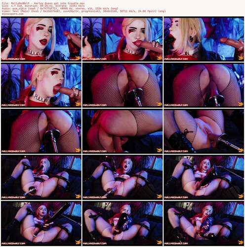 MollyRedWolf - Harley Queen got into trouble 2160p - Preview