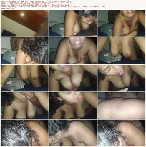 PABLON3GROBAR - DAT CURLY HAIR TURN ME ON.... 2160p - Preview