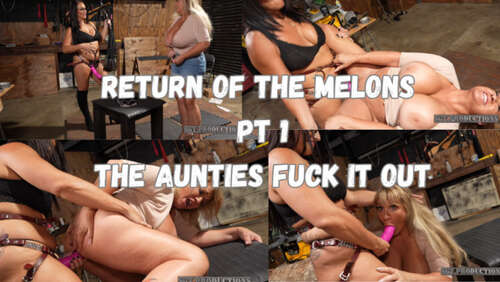 SGT Productions – The Melons Returns Pt 1- The Aunties Fuck It Out 1080p - Cover