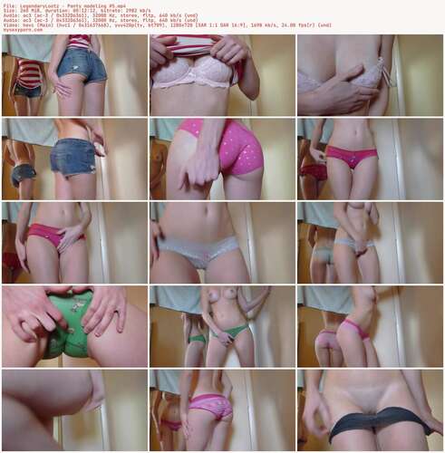 LegendaryLootz - Panty Modeling #5 720p - Preview