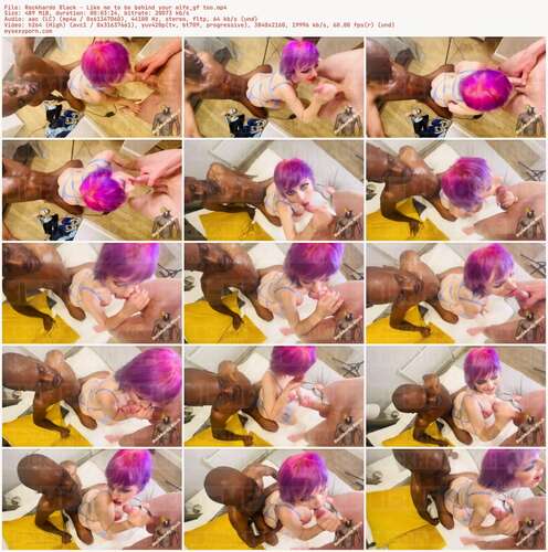 Rockhardo Black - Like Me To Be Behind Your Wife Gf Too 2160p - Preview