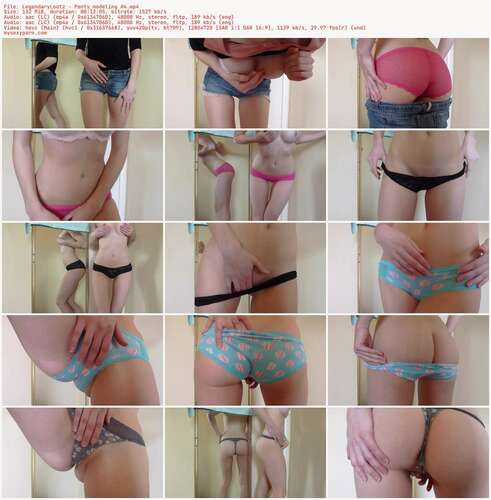 LegendaryLootz - Panty Modeling #4 720p - Preview