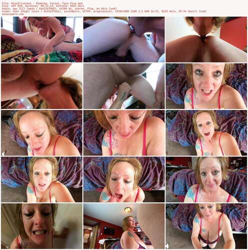 MissIllusions - Rimming, Facial, Face Piss 1080p - Preview