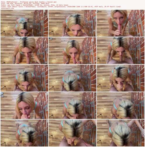 POVProfessor - Professor Gives Opal Castle A Facial 1080p - Preview