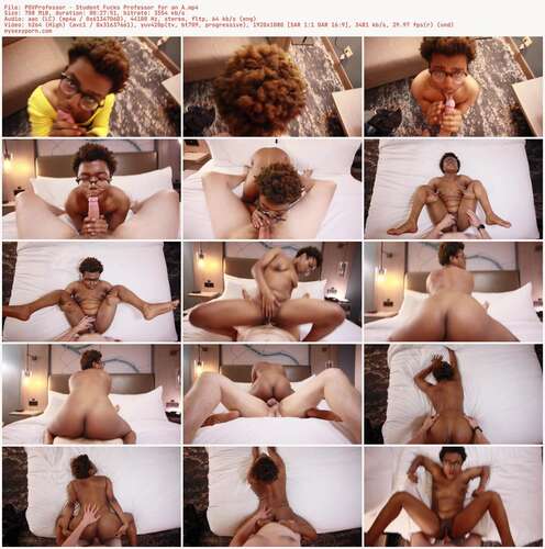 POVProfessor - Student Fucks Professor For An A 1080p - Preview