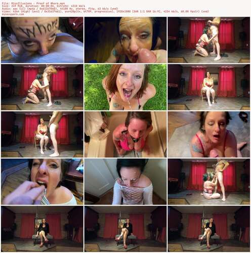 MissIllusions - Proof Of Whore 1080p - Preview