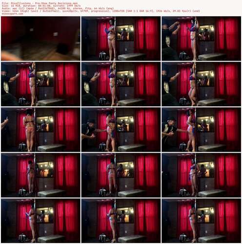 MissIllusions - Pre Show Panty Decisions 720p - Preview