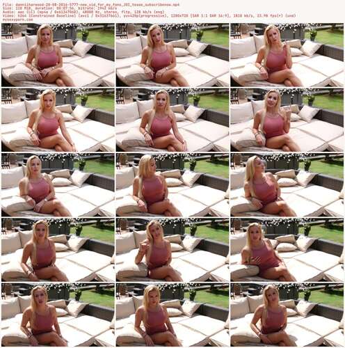 Danniiharwood - 20 08 2016 5777 New Vid For My Fans Joi Tease Subscribenow 720p - Preview