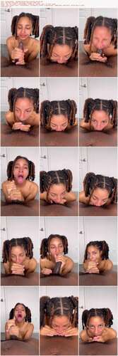 Foxybrown20 - Deepthroating Dick Showing Throat 1920p - Preview