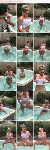 Danniiharwood - 06 07 2018 2716456 - New Video Wet T Shirt Hottub Fun 1920p - Preview