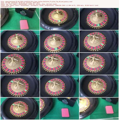 Danniiharwood - 22 09 2019 11197175 - Only Fans Casino Roulette To Play Tip 20 And Guess A 720p - Preview