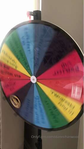 Danniiharwood - 08 09 2019 10602337 - Spin The Wheel Justin Went For 3 Spins Well Done 720p - Cover