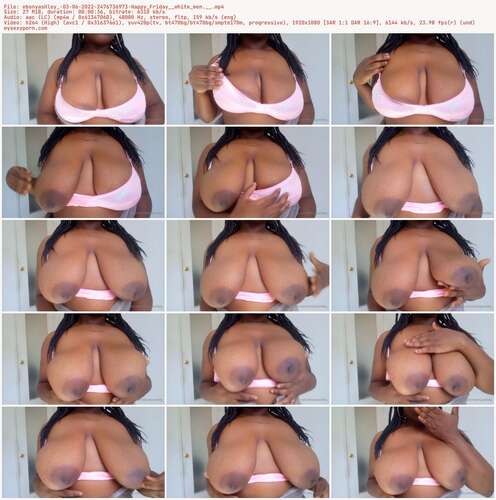 Ebonyashley - 03 06 2022 2476736973 - Happy Friday White Men. 1080p - Preview