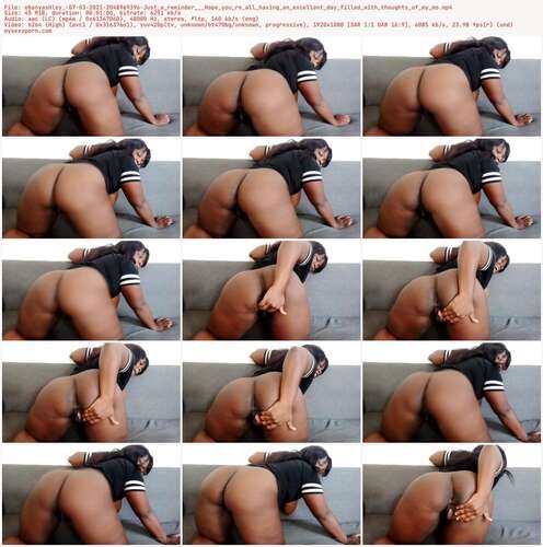 Ebonyashley - 07 03 2021 2048969396 - Just A Reminder Hope You Re All Having An Excellent Day Filled With Thoughts Of My Mo 1080p - Preview