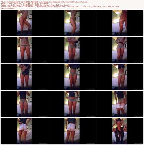 Davinablakebell - 11 08 2020 71388337 - I M Always So Nervous To Hit Record When I M Out A 720p - Preview
