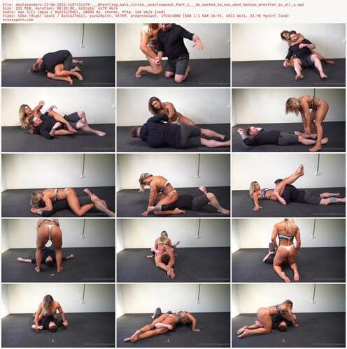Deniseanders - 13 06 2022 2487331479 - Wrestling Male Victim Muscleappeal Part 1 He Wanted To See What Denise Wrestler Is All A 1080p - Preview
