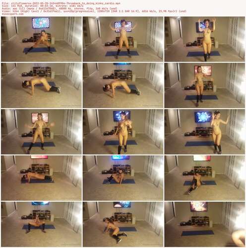 Xlilyflowersx - 2022 05 20 2454489904 - Throwback To Doing Kinky Cardio 720p - Preview