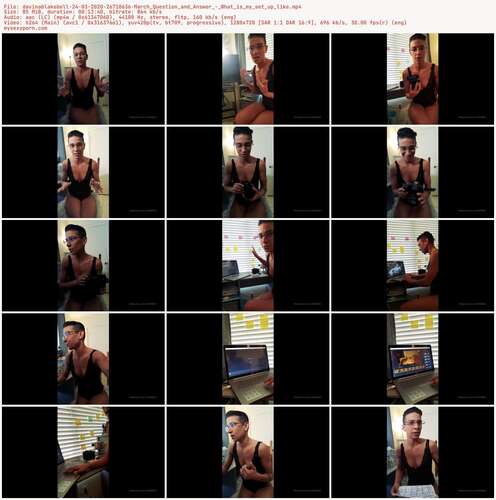 Davinablakebell - 24 03 2020 26710636 - March Question And Answer - What Is My Set Up Like 720p - Preview